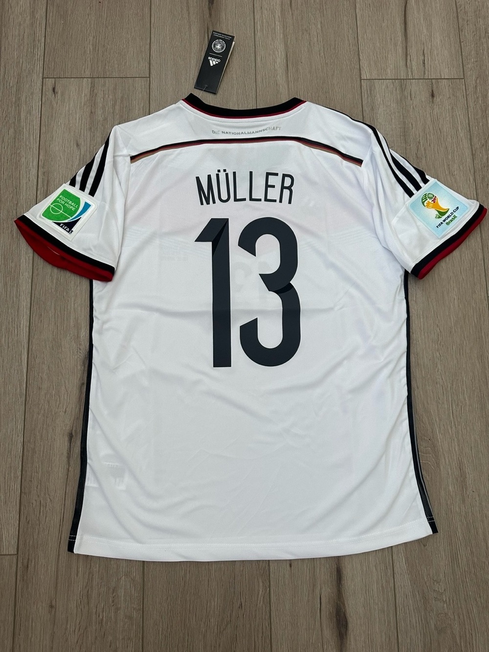 Germany 2014 Home Retro Soccer Jersey Thomas Muller #13 Men’s